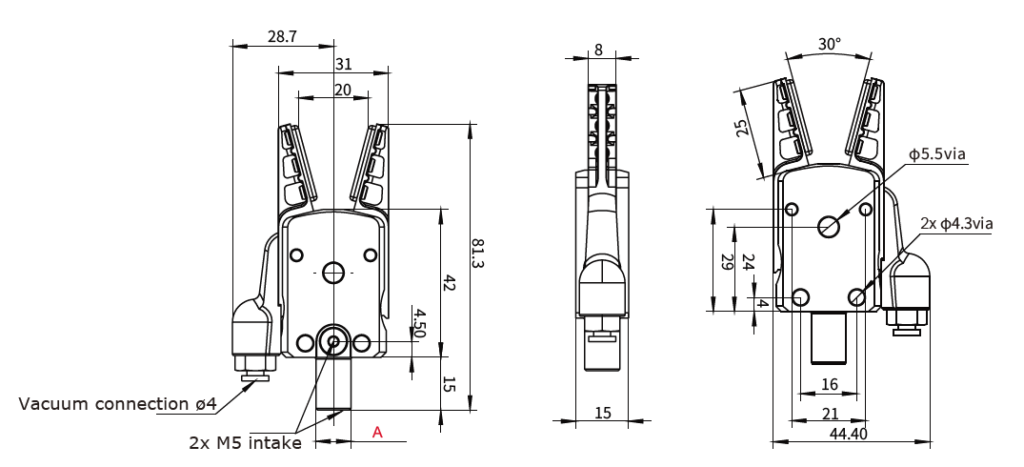 GRP10C-12-SV (8.Y01224) - Dimensions